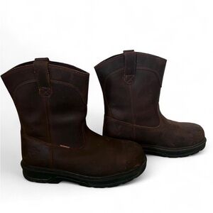 Herman Survivors Plower Leather Waterproof Steel Toe Work Boots. Size 10.